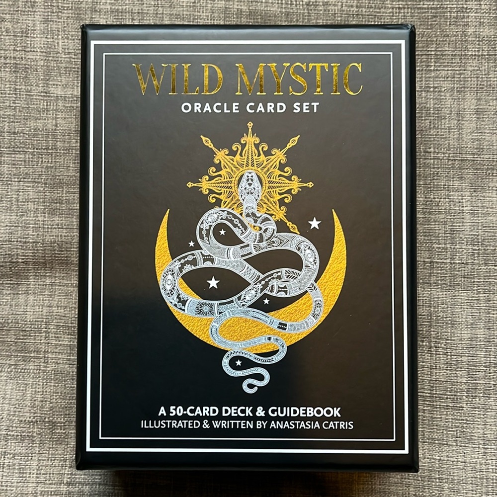 Wild Mystic Oracle Cards and Guidebook Set Wiccan Tarot